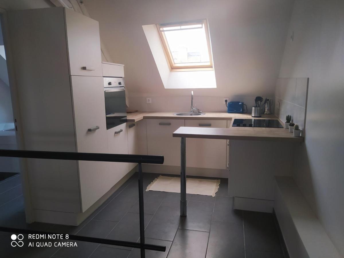 Duplex Centre Historique Apartment Caen Bagian luar foto